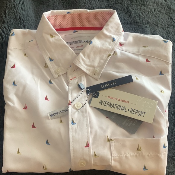 Men’s short sleeve button down shirt, classic slim fit. Soft to touch. - Picture 7 of 7